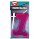 Dr. Oetker Number 1 Candle