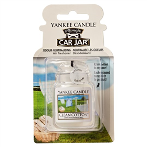 Yankee Candle Clean Cotton Car Jar Car Air Freshener