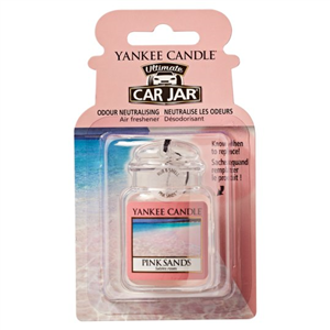Yankee Candle Pink Sands Car Jar Car Air Freshener