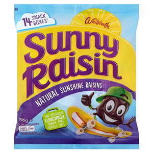 Whitworths Sunny Raisins 14 X 14G