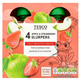 Tesco Apple & Strawberry Fruit Slurpers 4X90g