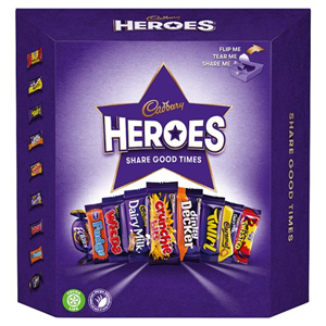 Cadbury Heroes Share Box 385G