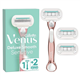 Gillette Venus Deluxe Smooth Razor & 3 Blade Refill