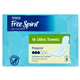 Tesco Free Spirit Ultra Regular Sanitary Towels 16 Pack