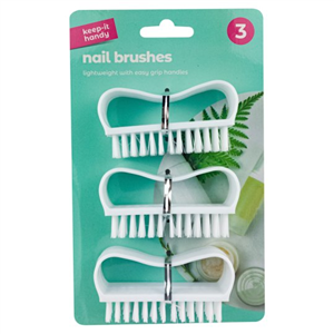 Keep It Handy Nail Brushes 3 Pack