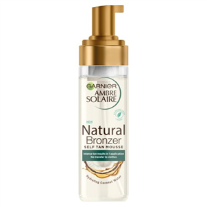 Garnier Ambre Solaire Natural Bronzer Self Tan Mousse 200Ml