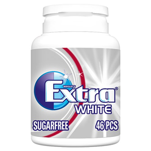 Extra White Gum Bottle 46 Pieces