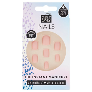 Girlz Only False Nails Natural Nude