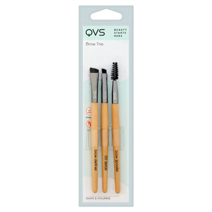 Qvs Brow Trio Brush Set