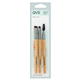 Qvs Brow Trio Brush Set