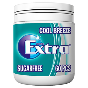 Extra Coolbreeze 60 Piece Bottle 84G