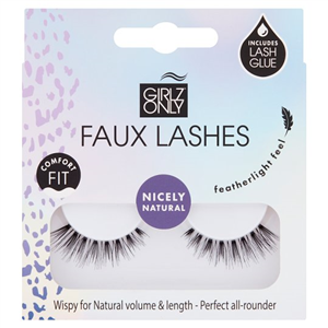 Girlz Only False Lashes Nicely Natural