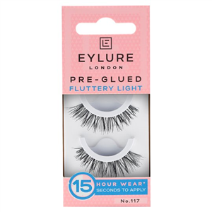 Eylure Pre-Glued Lashes Fluttery Light
