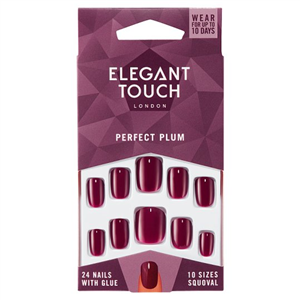 Elegant Touch False Nails Perfect Plum