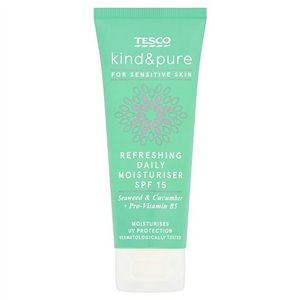 Tesco Kind And Pure Refreshing Daily Moisture Spf 15 75Ml