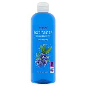 Tesco Extracts Blueberry Shampoo 500Ml