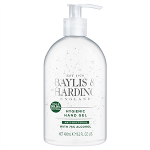 Baylis & Harding Hygienic Anti-Bacterial Hand Gel 480Ml