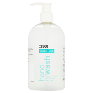 Tesco Essentials Hand Wash 500Ml