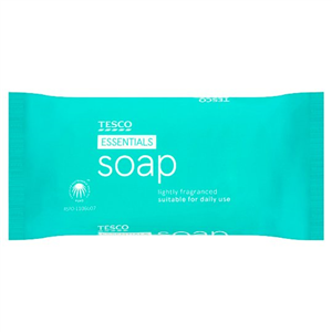 Tesco Essentials Soap 125G
