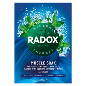 Radox Muscle Soak Herbal Bath Salts 400G