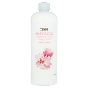 Tesco Extracts Magnolia Bath Foam 1 L