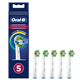 Oral-B Floss Action Replacement Electric Toothbrush Heads X5