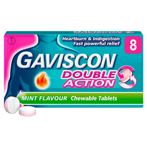 Gaviscon Double Action Tabs 8S