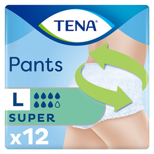 Tena Super Large Bladder Weakness Pants 12 Pack