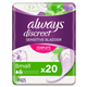 Always Discreet Small Incontinence Pads 20 Pack