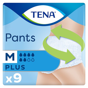 Tena Plus Medium Bladder Weakness Pants 9 Pack