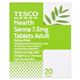 Tesco Health Senna 7.5G Tablets Adult 20'S