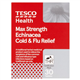 Tesco Max Echinacea Cold & Flu Relief Tablets 30