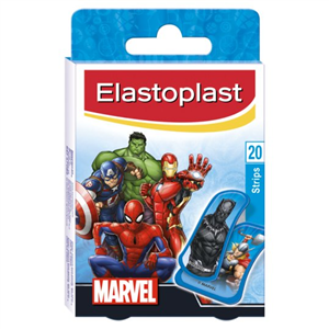 Elastoplast Kids Marvel Plasters 20 Assorted Pack