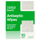 Tesco Antiseptic Wipes 10'S