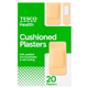 Tesco Assorted Cushioned Plasters 20'S