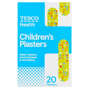 Tesco Health Childrens Plaster 20 Pack