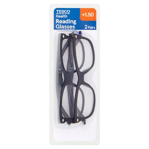 Tesco Reading Glasses Twin Pack 1.5