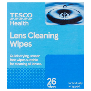 Tesco Lens Wipes X26