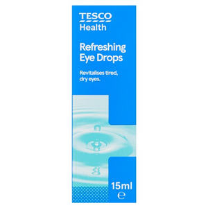 Tesco Refreshing Eye Drops 15Ml