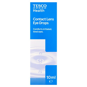 Tesco Contact Lens Eye Drops 10Ml