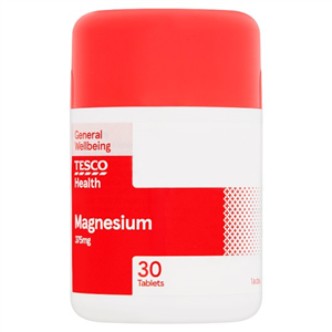Tesco Magnesium 375Mg 30'S