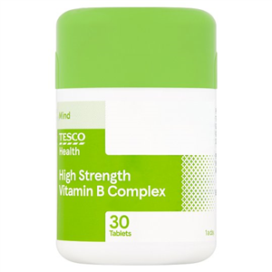 Tesco High Strength Vitamin B X 30