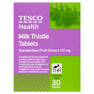 Tesco Milk Thistle 30S