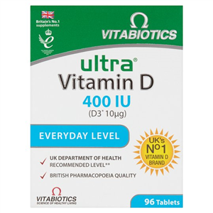 Ultra Vitamin D 400Iu 96 Tablets