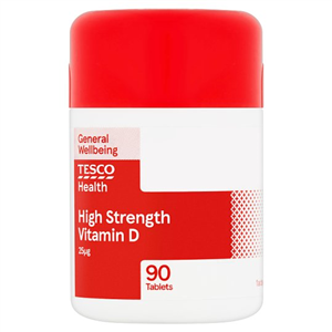 Tesco High Strength Vitamin D 90S