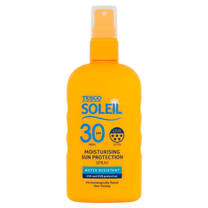 Tesco Soleil Sun Protect Spray Spf30 200Ml