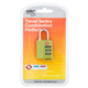 Safe & Sound Combination Padlock