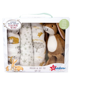 Guess How Much I Love You Muslin Gift Set