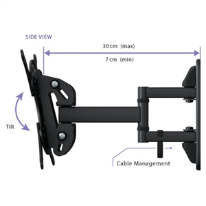 Avf Nhl24 Multi Position Tv Bracket Upto39in