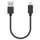 Tesco 15Cm Lightning Cable Black